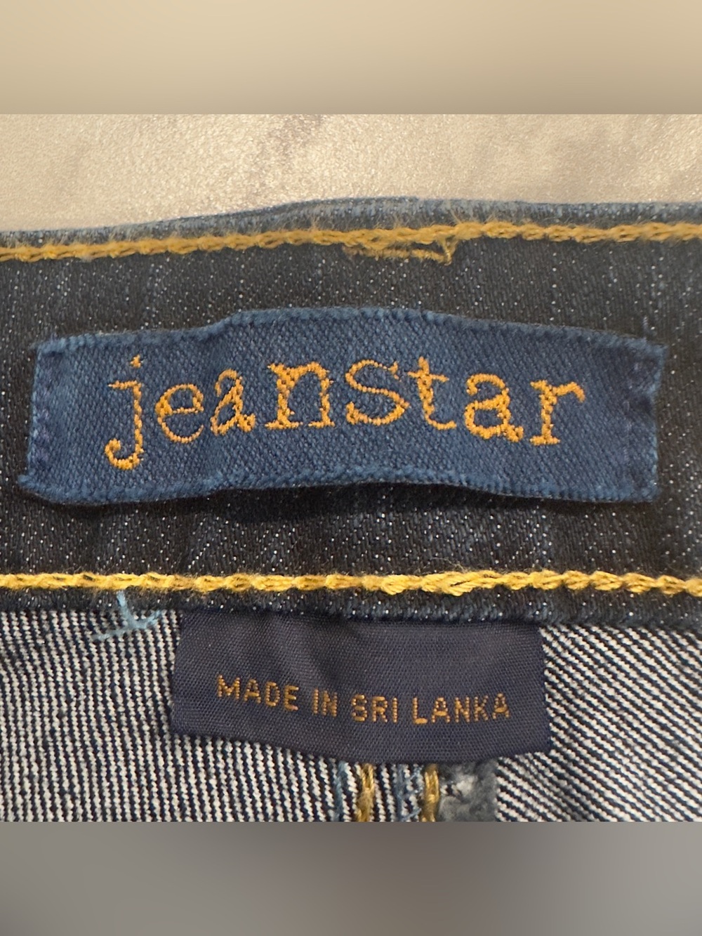 NWT Jeanstar Womens Y2K Extra Low Rise Bijoux Skinny Jeans Size 10 Stretch - Picture 5 of 13